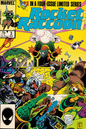 Rocket Raccoon (1985) #3