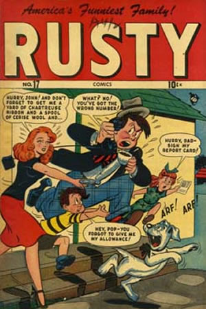 Rusty Comics (1947) #17 [G Story]