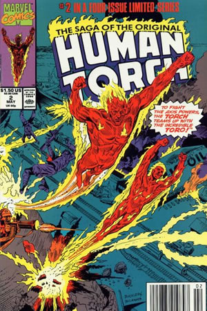 Saga of the Original Human Torch (1990) #2