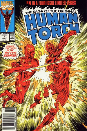 Saga of the Original Human Torch (1990) #4