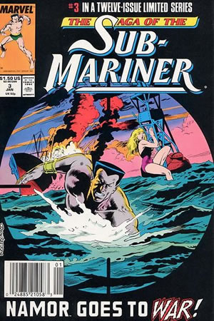 Saga of the Sub-Mariner (1988) #3