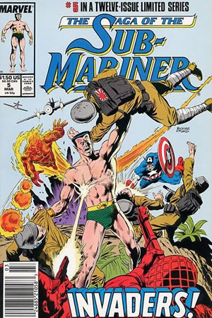 Saga of the Sub-Mariner (1988) #5