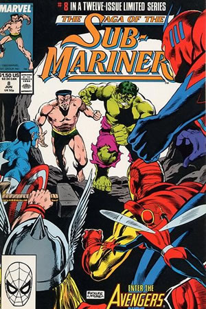 Saga of the Sub-Mariner (1988) #8