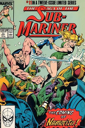 Saga of the Sub-Mariner (1988) #11