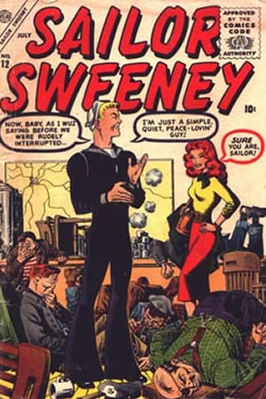 Sailor Sweeney (1956) #12 [B Story]