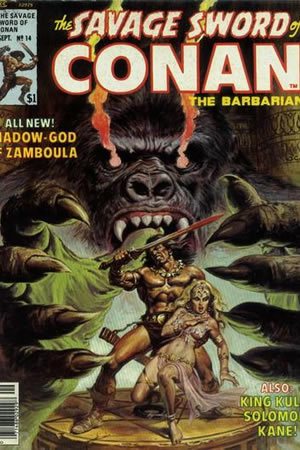 The Savage Sword of Conan (1974) #14 [B Story]