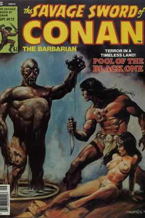 The Savage Sword of Conan (1974) #22 [B Story]