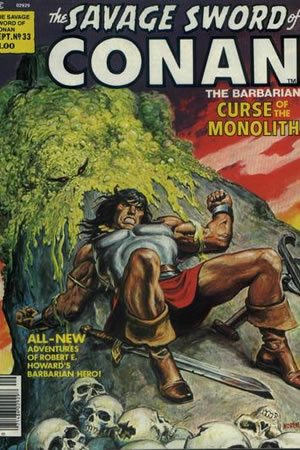 The Savage Sword of Conan (1974) #33 [B Story]