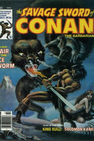 The Savage Sword of Conan (1974) #34 [B Story]