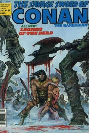 The Savage Sword of Conan (1974) #39 [B Story]