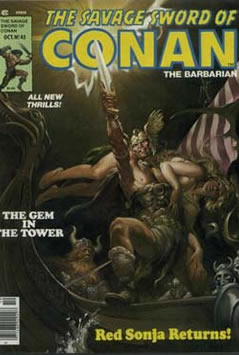 The Savage Sword of Conan (1974) #45 [B Story]