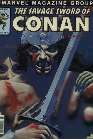 The Savage Sword of Conan (1974) #62 [B Story]
