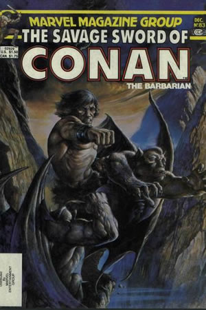 The Savage Sword of Conan (1974) #83 [D Story]
