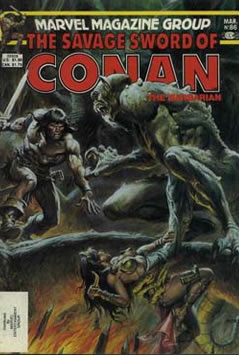 The Savage Sword of Conan (1974) #86 [B Story]