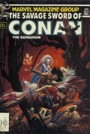 The Savage Sword of Conan (1974) #91 [C Story]