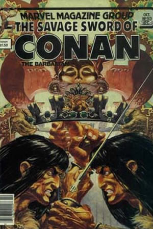 The Savage Sword of Conan (1974) #93 [B Story]