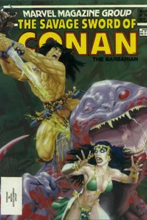 The Savage Sword of Conan (1974) #98 [B Story]