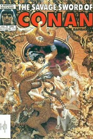 The Savage Sword of Conan (1974) #111 [B Story]