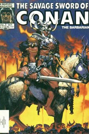 The Savage Sword of Conan (1974) #117 [B Story]