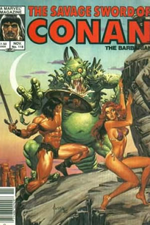 The Savage Sword of Conan (1974) #118 [B Story]