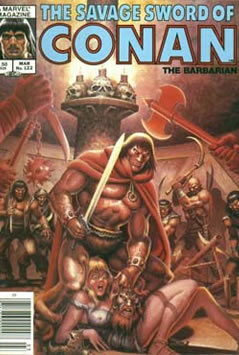 The Savage Sword of Conan (1974) #122 [B Story]