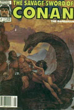 The Savage Sword of Conan (1974) #125 [B Story]