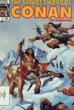 The Savage Sword of Conan (1974) #132 [B Story]