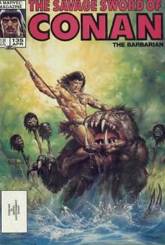 The Savage Sword of Conan (1974) #135 [B Story]