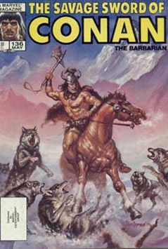 The Savage Sword of Conan (1974) #136 [B Story]