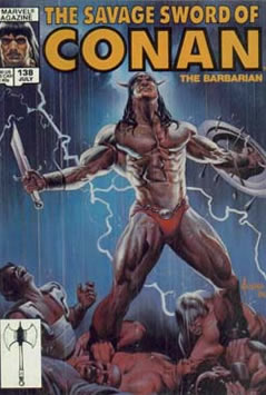 The Savage Sword of Conan (1974) #138 [B Story]