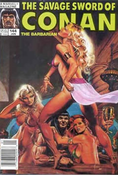 The Savage Sword of Conan (1974) #144