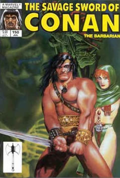 The Savage Sword of Conan (1974) #150 [B Story]