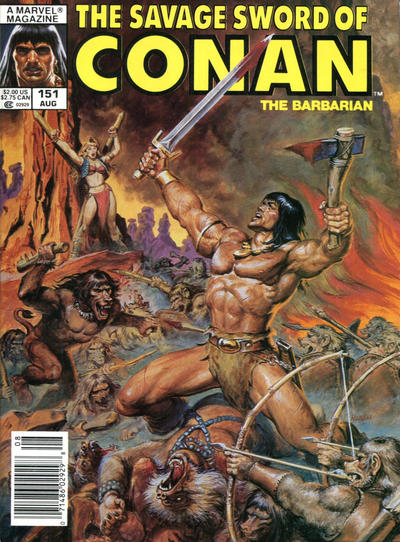 The Savage Sword of Conan (1974) #151 [A Story]