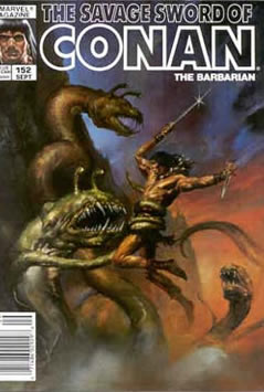 The Savage Sword of Conan (1974) #152 [B Story]