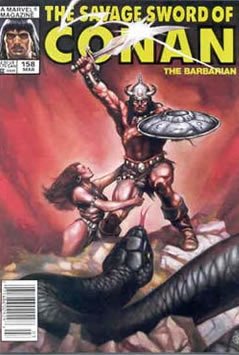 The Savage Sword of Conan (1974) #158 [B Story]