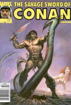 The Savage Sword of Conan (1974) #178 [B Story]