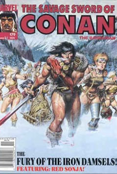 The Savage Sword of Conan (1974) #179 [B Story]