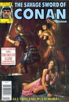 The Savage Sword of Conan (1974) #181 [B Story]
