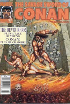 The Savage Sword of Conan (1974) #182 [B Story]