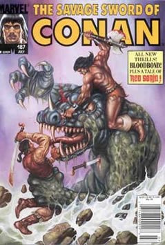 The Savage Sword of Conan (1974) #187 [B Story]
