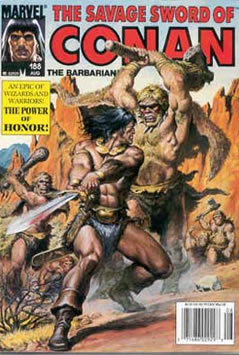 The Savage Sword of Conan (1974) #188 [B Story]
