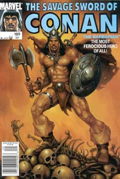 The Savage Sword of Conan (1974) #189 [B Story]