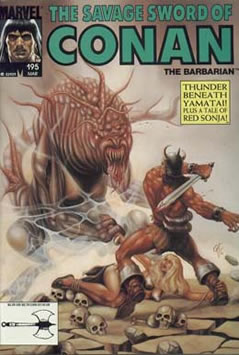 The Savage Sword of Conan (1974) #195 [B Story]