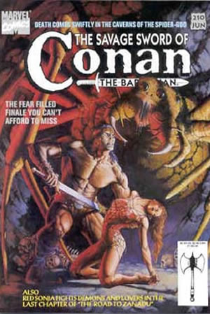 The Savage Sword of Conan (1974) #210 [A Story]
