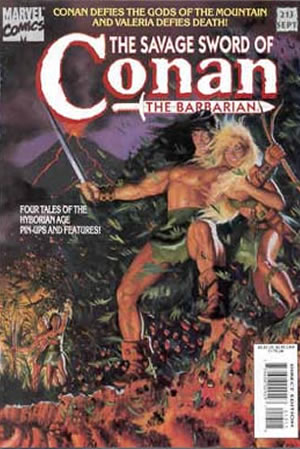 The Savage Sword of Conan (1974) #213 [C Story]