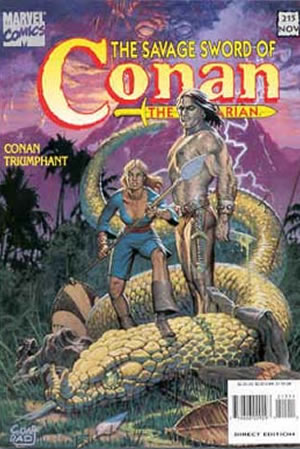 The Savage Sword of Conan (1974) #215 [C Story]