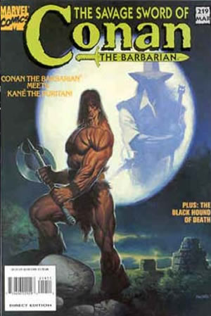 The Savage Sword of Conan (1974) #219 [B Story]