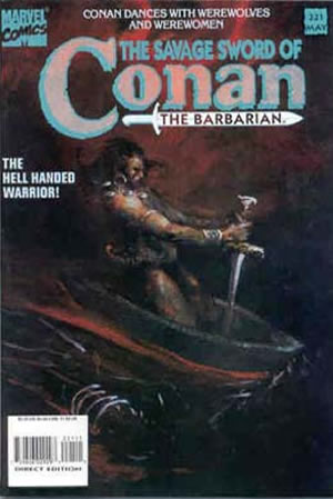 The Savage Sword of Conan (1974) #221 [B Story]