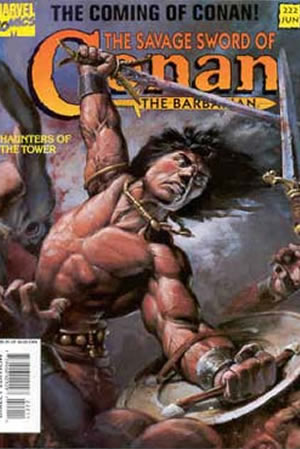 The Savage Sword of Conan (1974) #222 [B Story]