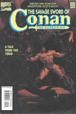 The Savage Sword of Conan (1974) #224 [B Story]